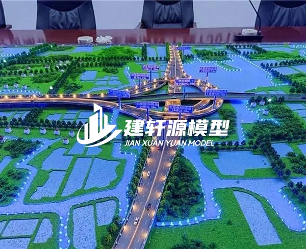 大同高速公路沙盘定制